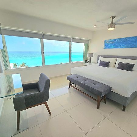 Ocean View Three Bedroom, Three Story Penthouse By The Beach Cancún Exterior foto