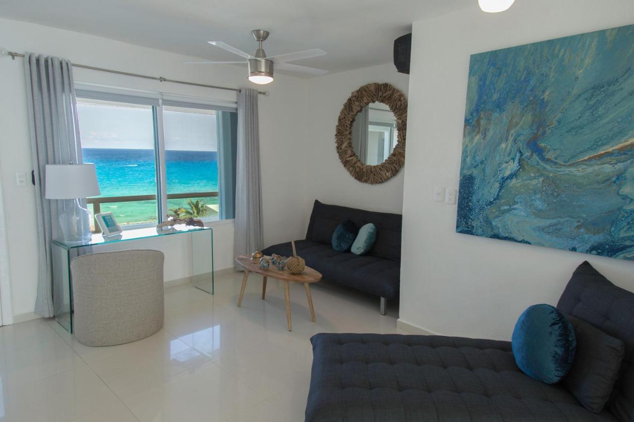 Ocean View Three Bedroom, Three Story Penthouse By The Beach Cancún Exterior foto